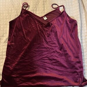 Velvet tank